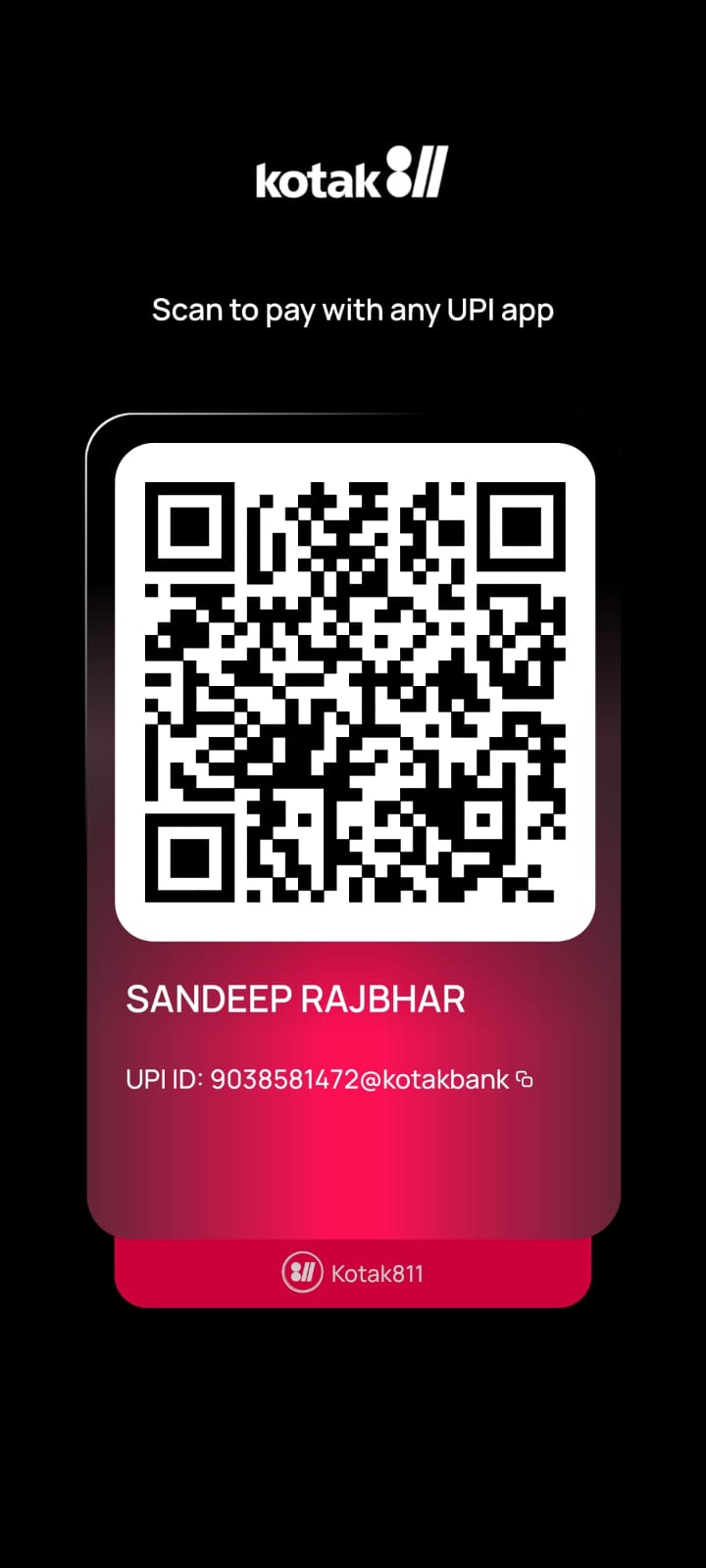 UPI QR Code